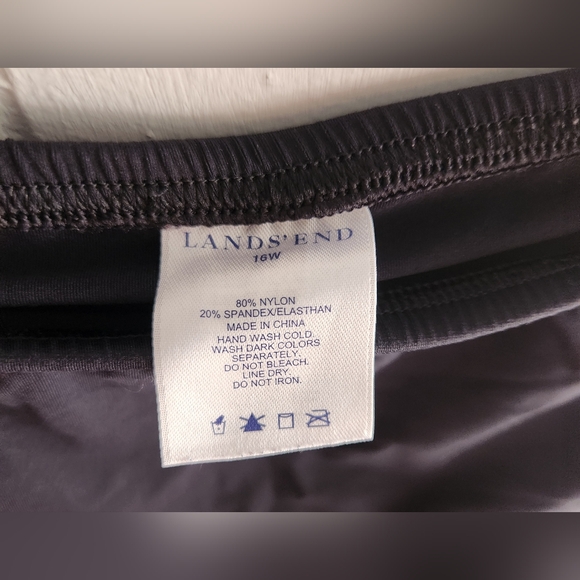 Lands' End Swim Bottom skirt - Picture 3 of 3